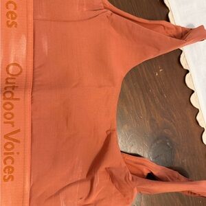 Outdoor Voices Rust Sports Bra